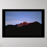 Sunlit Mountain Tops Posters