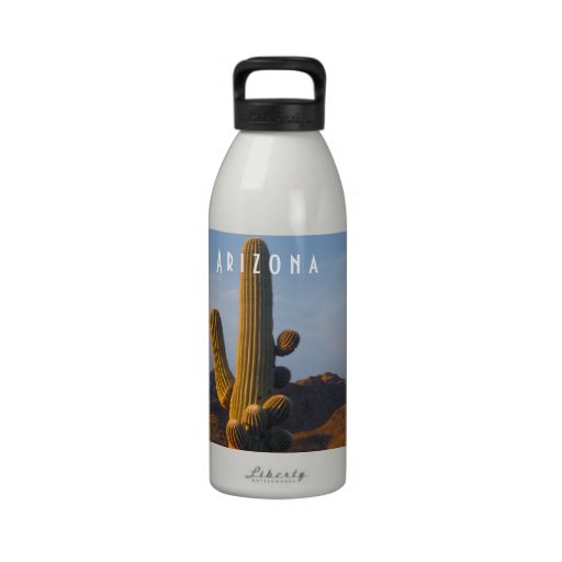 Sunlit Saguaro Arizona Water Bottle