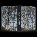 Sunlit Trees in Early Spring (1in) binders