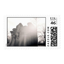 sunlit weeping angel stamps