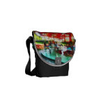 Sunny Afternoon on the Carousel Messenger Bags