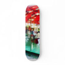 Sunny Afternoon on the Carousel Skateboard Decks