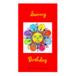 Sunny Birthday Series #2 Business Card