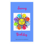 Sunny Birthday Series #3 Business Card
