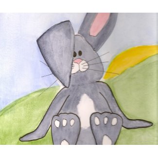 Sunny Bunny Mousepad mousepad