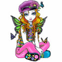 "Sunny" Candied Butterfly Rainbow Fairy Sculpture photo sculptures by mykajelina "Sunny" Candied Butterfly Rainbow Fairy Sculpture photo sculptures