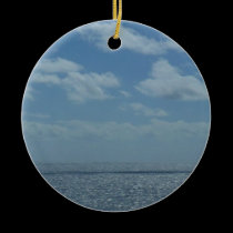 Sunny Caribbean Sea Ornament ornaments