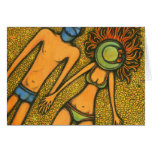 Sunny Couple Greeting Card