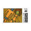 Sunny Couple postage