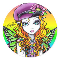 "Sunny" Cute Rainbow Butterfly Fairy Stickers