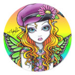 "Sunny" Cute Rainbow Butterfly Fairy Stickers