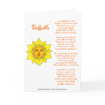 Sunny Daffodil - Greeting Card (Mother's Day)
