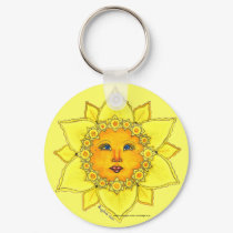 Sunny Daffodil - Keyring keychains by noobeegin Sunny Daffodil - Keyring keychains