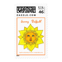 Sunny Daffodil - Postage Stamp by noobeegin Sunny Daffodil - Postage Stamp