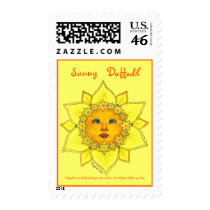 Sunny Daffodil - Postage Stamp by noobeegin Sunny Daffodil - Postage Stamp