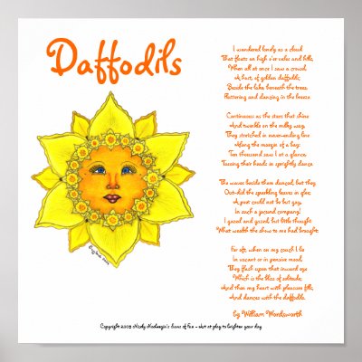daffodils poem by william wordsworth. The poem quot;Daffodilsquot; by