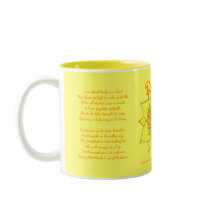 Sunny Daffodil -Two Tone Mug (yellow) #3