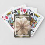 Sunny Dahlia playing cards