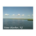 sunny day at the shore, Stone Harbor, NJ postcards