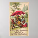 Sunny Day Bear Poster posters