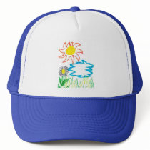 sunny day trucker hats