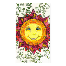Sunny Daydreams Series #1 business cards by littlebitofsunshine Sunny Daydreams Series #1 business cards
