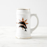 Sunny Dolphin Coffee Mugs