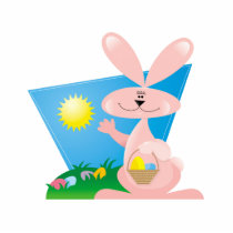 Sunny Easter Bunny photo sculptures by doonidesigns Sunny Easter Bunny photo sculptures