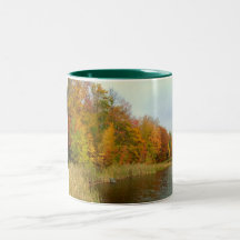 Sunny Fall Lake/Trees Mug