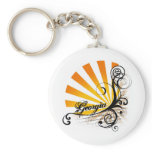 Sunny Floral Graphic Georgia Keychain