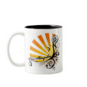 Sunny Floral Graphic New Hampshire Mug