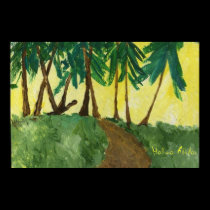 SUNNY FOREST PATH, Halima Ahkdar posters