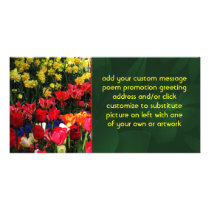 Sunny Garden Photo Card Template