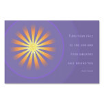 Sunny garden sign template yard signs