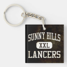 Sunny Hills Lancers Athletics Acrylic Key Chain