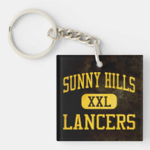 Sunny Hills Lancers Athletics Acrylic Key Chain