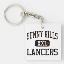 Sunny Hills Lancers Athletics Acrylic Keychain