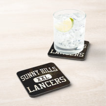 Sunny Hills Lancers Athletics Beverage Coaster
