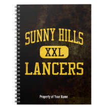 Sunny Hills Lancers Athletics Notebook