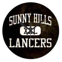 Sunny Hills Lancers Athletics Wallclocks