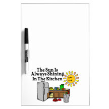 Sunny Kitchen Dry-Erase Whiteboard