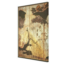 Sunny Landscape Stretched Canvas Prints
