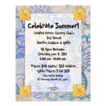 Sunny Marina Business Luncheon Benefit - Personalized Invitation