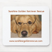 Sunny  Mousepad - SunshineGolden Retriever Rescue