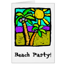 Sunny Palms Card
