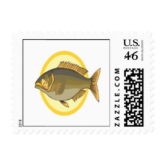 Sunny Postage Stamp
