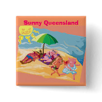 Sunny Queensland buttons
