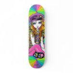"Sunny" Rainbow Butterfly Fairy Skateboard