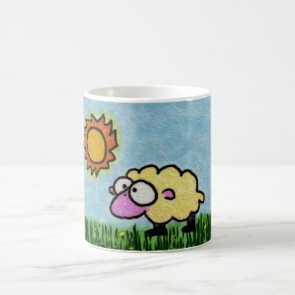 Sunny Sheep Coffee Mugs