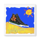 "Sunny Shoe" by Katie winner 08.03.09 Fridge Magnet